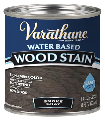 Varathane Smoke Gray Wood Stain - color: Smoke Gray, size: 0.25 Quart (Pack of 1)