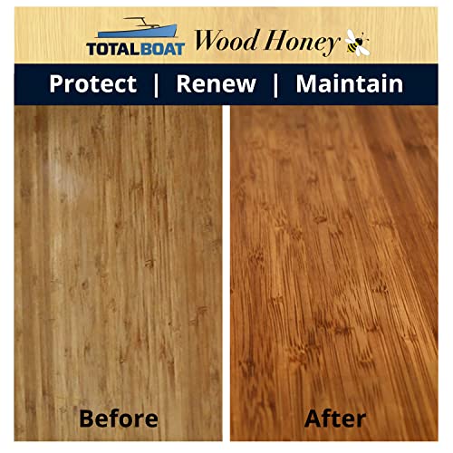 TotalBoat Wood Honey Food Safe Finish for Cutting & Serving Boards - 16 oz - size: 16 Ounces