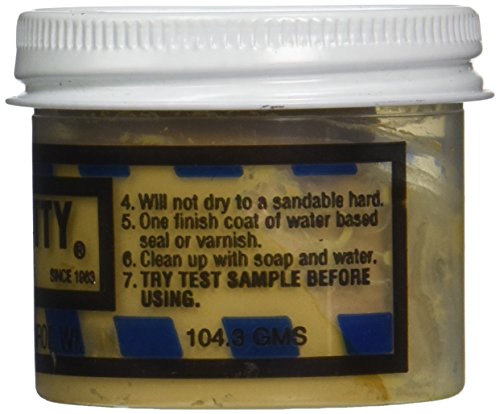 3.68 oz Color Putty 208 Light Oak Color Putty Waterborne Putty - color: Light Oak