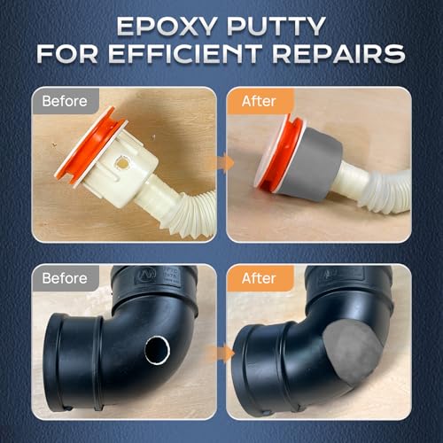 Boncart High Strength AB Epoxy Putty, 200g Steel Reinforced Repair Filler - color: 200g, Grey