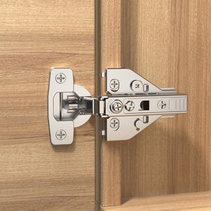 Furniware 10 Pack Full Overlay Soft Close Cabinet Hinges,45~110° Open Angle