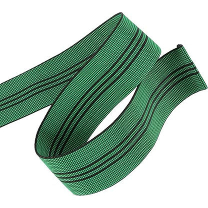 FUNSUEI 3 Rolls 2 Inches x 65.6 Feet Elastic Webbing for Sofa Upholstery, Stretch Latex Chair Webbing Band for Couch Furniture Repair