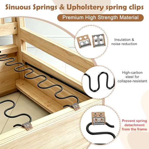 Couch Spring Repair Kit to Fix Sofa Support for Sagging Cushion