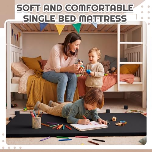 Amylove 1 Pack Upholstery Foam Sheet, 1/2" X 24" X 96",Black - color: Black, size: 1/2" X 24" X 96"
