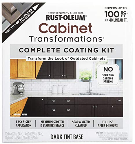 Rust-OLEUM 258240 Dark Tint Base Small Cabinet Kit