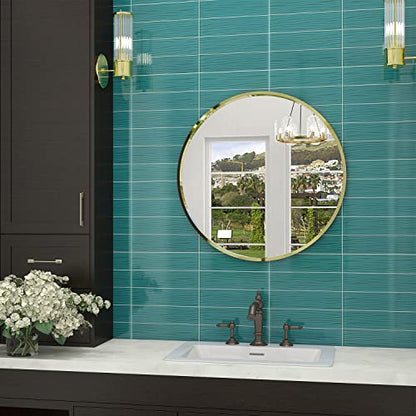 Lovdeco Aquamarine Water Wave Glass Subway Tile, 3 x 12 Inch, 4 Sq Ft, Backsplash for Bathroom Kitchen Wall, Green, 16-Pack - color: Aquamarine, size: 3 x 12 Inch