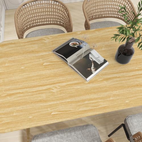 Wood Grain Contact Paper 15.7" x 78" Peel and Stick Wallpaper Light - color: Light, size: 15.7" x 78"