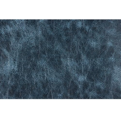 Faux Leather Fabric Soft 12"X53"(30cm x135cm) PU Faux Leather Sheets Suitable for Different Manual DIY Projects (Navy Blue) - color: Navy Blue