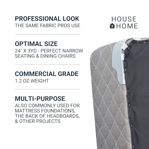 House2Home Cambric Dust Cover Fabric, 24 Inch x 3 yd - size: 24-Inch x 3-Yard