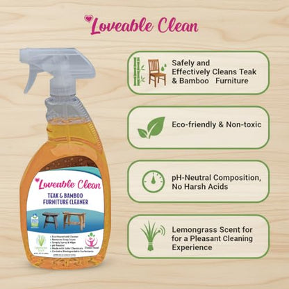 EcoDecors Teak Care Bundle with Oil, Cleaner & Protective Sealer - style: Teak Oil-Cleaner- Sealer Combo