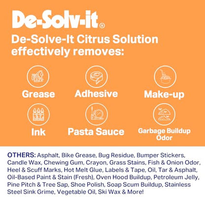 Orange-sol 10497 De-solv-it Citrus Solution Spray, 32 Oz