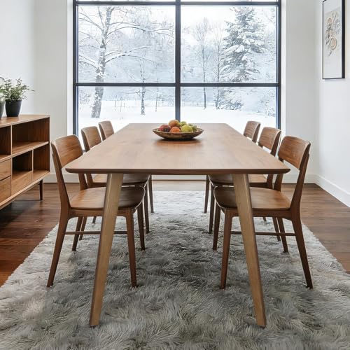 QLLY 30 Inch Solid Wood Table Legs, Wood Furniture Replacement Leg, Walnut - color: Walnut, size: 30"