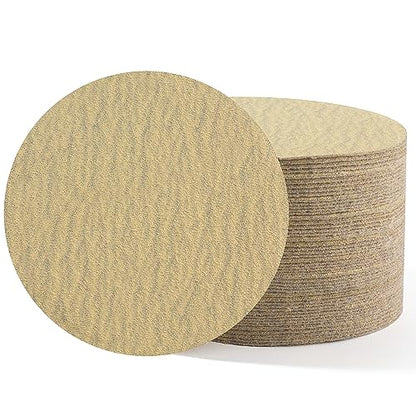 S SATC 50PCS 3 Inch Hook and Loop Sanding Disc 120 Grit Sanding Discs for Random Orbital Sander Aluminum Oxide Sandpaper Discs for Woodworking Automotive Metal - style: 120Grit 50 pack