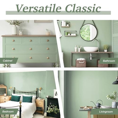 Dimoon 17.3''x78.7''Peel and Stick Wallpaper Light Green Contact Paper for New Environmentally Friendly Materials Thickening Upgrade Embossed Renter Friendly Wall Paper Vinyl Countertop Bedroom - color: Light Green, size: 17.7" x 78.7"