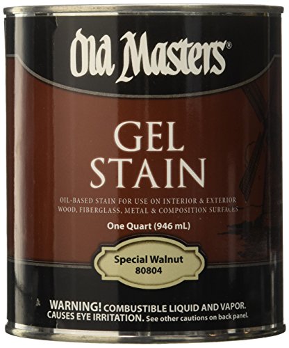 Old Masters 24990 80804 QT Spec Wanut Gel Stain - color: Special Walnut, size: qt old