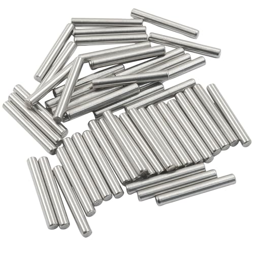 50Pcs 304 Stainless Steel Dowel Pins M4 x 30mm - size: M4x30mm