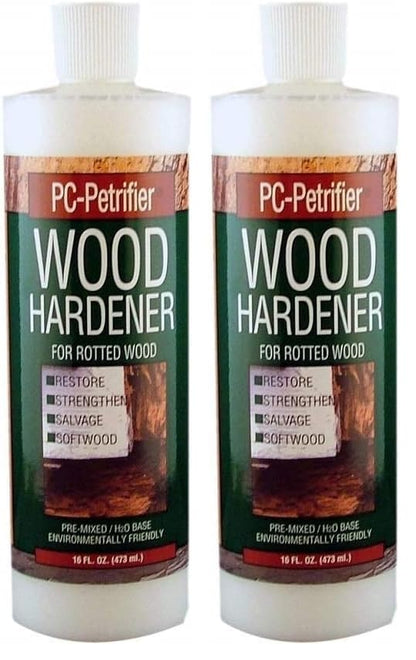 PC Products PC-Petrifier Water-Based Wood Hardener, 16 Fl Oz (Pack of 2) - size: 16 Fl Oz (Pack of 2)