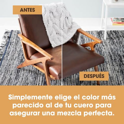 Furniture Clinic Leather Easy Restoration Kit, Dark Brown, 4 Piece - color: Dark Brown, size: Easy Kit
