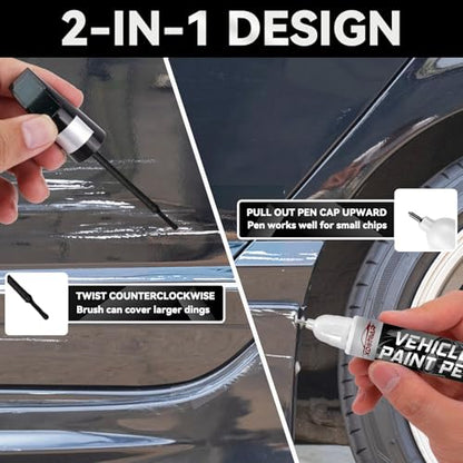 Pearl Black Touch Up Paint for Cars, Universal and Color Accurate Automotive Scratch Repair Pen, Lasting Auto Scratch Remover, Quick Drying, Weather Resistant, Easy to Use, Versatile Use - color: Pearl Black
