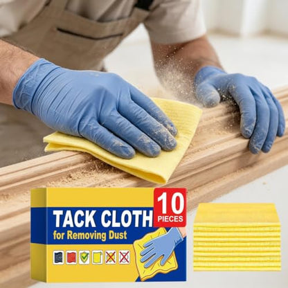 Woodworking Dusting Rag - Tear-Resistant Tack Cloth Remover for Cleaning