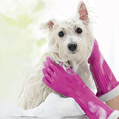 PLAYTEX HandSaver Rubber Gloves, Premium Protection for Kitchen and Household Cleaning (Medium, 6 Pack) - size: 6 Count (Pack of 1)