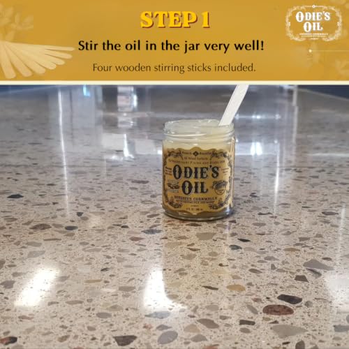 Odie's Oil Starter Kit All-in-One Wood, Leather & Metal Finish 9 oz.