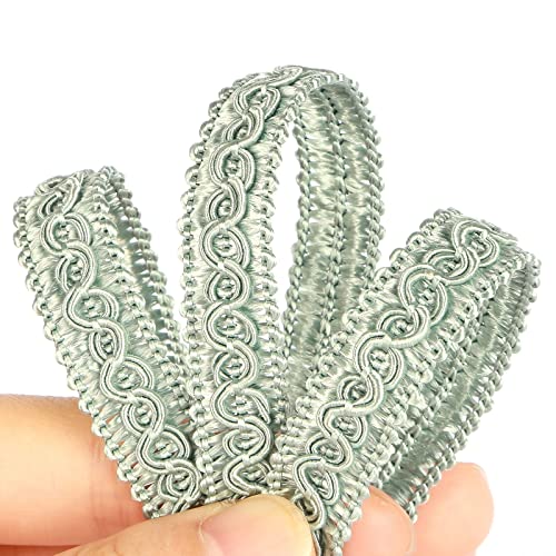6.5 Yard Handmade Basic Trim,0.59" Diameter Gimp Braid-Blue - color: blue, size: 6.5