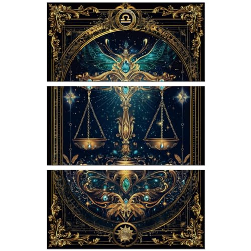 Peacoblue Libra Rub On Transfers for Furniture Craft 6"x12" - style: Libra