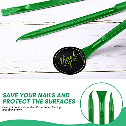 Honoson 9 Pcs Cleaning Scraper Tool, Scratch Free for Auto Detailing,None - color: Green