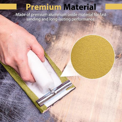 2-3/4 Inch Hook and Loop Longboard Sandpaper Roll, 25 Yards