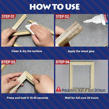 Wood Glue, Liquid Super Glue for Wood 40g - style: Wood Glue