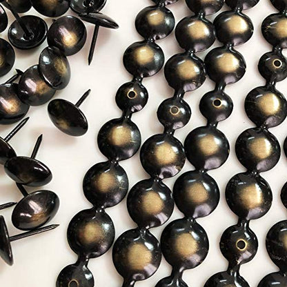 5Meters Upholstery Tacks Strips/Decorative Nail Trims(16mm Bronze) - color: 16mm Bronze
