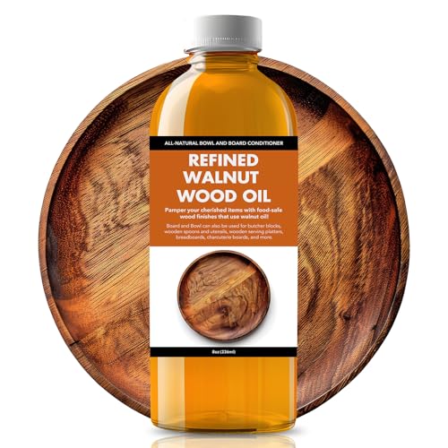 LIIZOUSUDA Walnut Wood Oil Bowl Conditioner - Walnut Oil for Wood - 7.1 oz