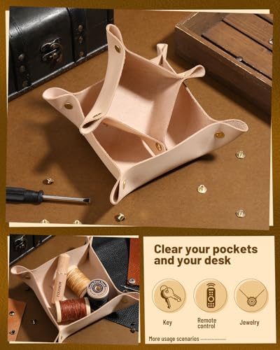 Upholstery Repair Kit, Leather Sewing Kit with Thick Handle Sewing Awl