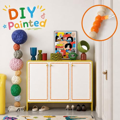 157" x 0.71" Flexible Decorative Bead Molding Trim Peel and Stick Paintable - color: Wood-13ft/18mm