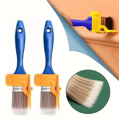 Angled Paint Brush for Cutting in, Detail Trim and Edging Brush for Latex & Acrylic Paint, Professional Small Painting Brush for Corners, Walls, and Cabinets