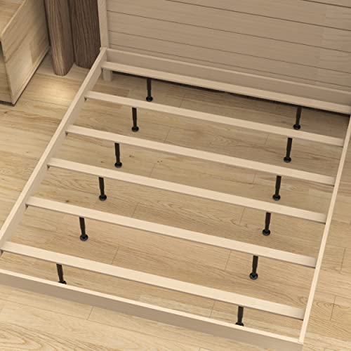 Wlrrcwdttc 4 Pcs Adjustable Height Bed Support Legs for Bed Frame/Bed Center Slat, Metal Adjustable Furniture Legs 10-17 inch for Bed/Sofa/Cabinet/Couch/Dresser/Table,Heavy Duty Bed Replacement Legs - size: 10-17 inch (4pcs)