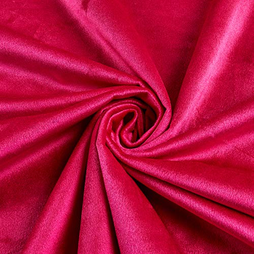 Royal Velvet Fuschia, Fabric by the Yard