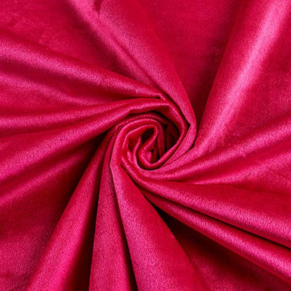 Royal Velvet Fuschia, Fabric by the Yard