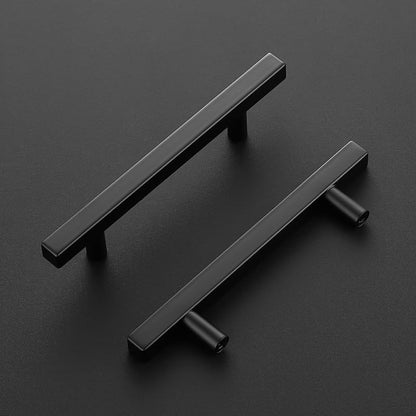 Ravinte 30 Pack Matte Black Cabinet Pulls, 4 in Kitchen Pulls for Cabinet - size: 4 IN HOLE CENTER