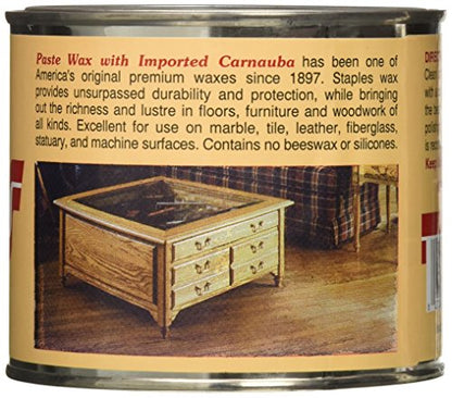 Staples 211 Carnauba Paste Wax, 1-Pound, Clear