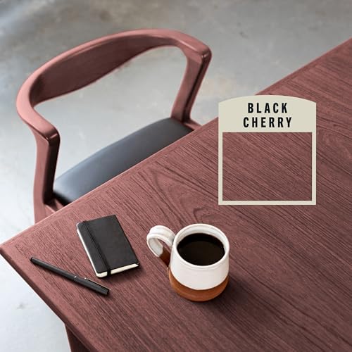 Varathane Premium Fast Dry Black Cherry Wood Stain - color: Black Cherry, size: 0.25 Quart (Pack of 1)
