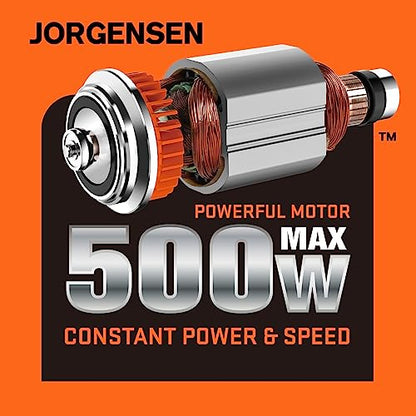 JORGENSEN Corded Oscillating Multi Tool, Variable Speed with 16 PCS Blades