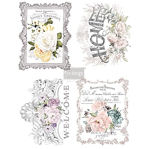 Redesign DÉCOR TRANSFERS® – Floral Home 11″X 15″ Each Design 655350635527