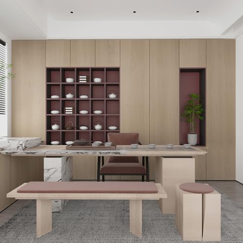 Extra Wide Contact Paper Wood Grain Brown Beige Wood Textured Wallpaper - color: Brown, size: 31.5" x 157.4"
