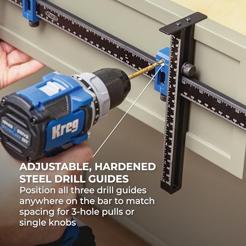 Kreg Cabinet Hardware Jig Pro XL, KHI-PULLPROXL, For Pulls up to 38"