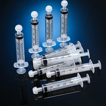 Boao 10 Pack Plastic Syringes Without Needle for Epoxy Resin,10 Ml - size: 10 ML