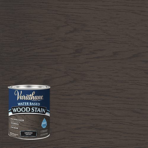Varathane Smoke Gray Wood Stain - color: Smoke Gray, size: 1 Quart (Pack of 1)