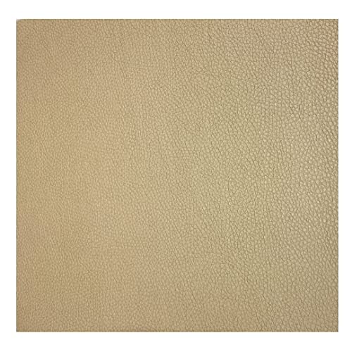Mybecca Faux Leather Fabric Calf Champion Camel (1 Yard -3ft x 4.5ft) - color: Camel