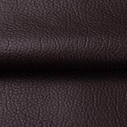 ANMINY Vinyl Fabric by the Yard, 54" W 0.7MM Faux Leather, Coffee 8 Yards - color: Coffee, size: 8 Yards